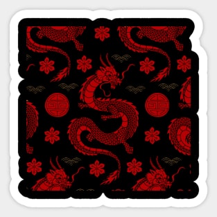 China dragon Sticker